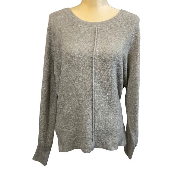 Barefoot Dreams Sweaters - Barefoot Dreams Cozy Chick Lite Dolman Sleeves  Medium Gray